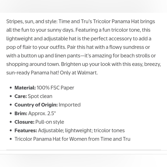 ❣️ NWT TIME & TRU HAT - Picture 3 of 14